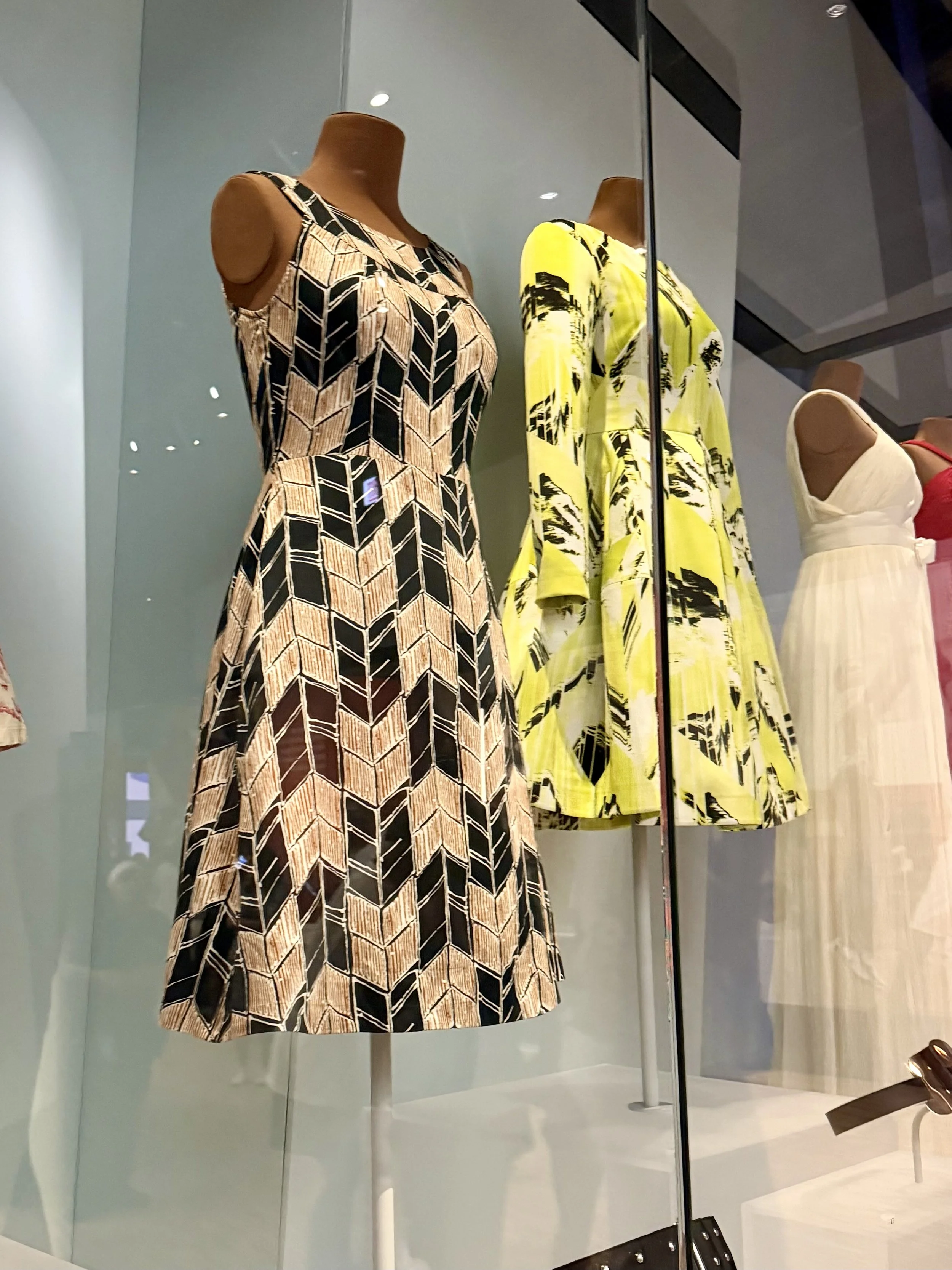 At left, the dress from Target