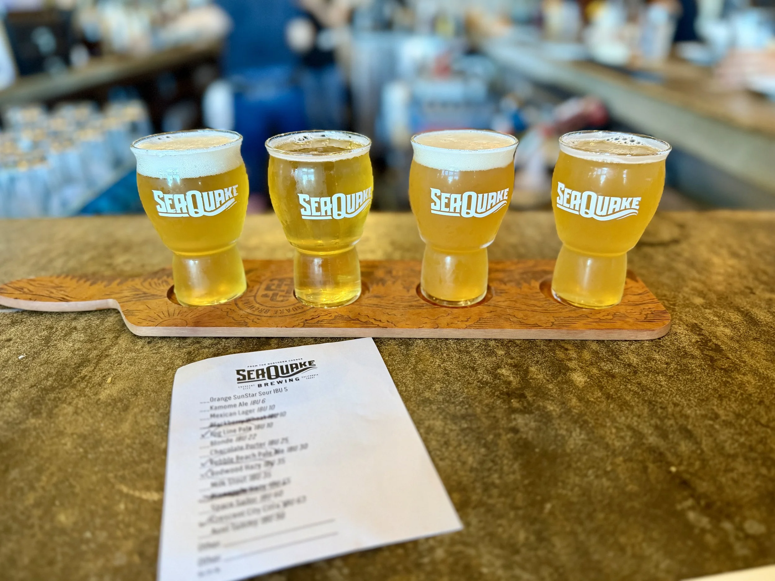 Beer flight