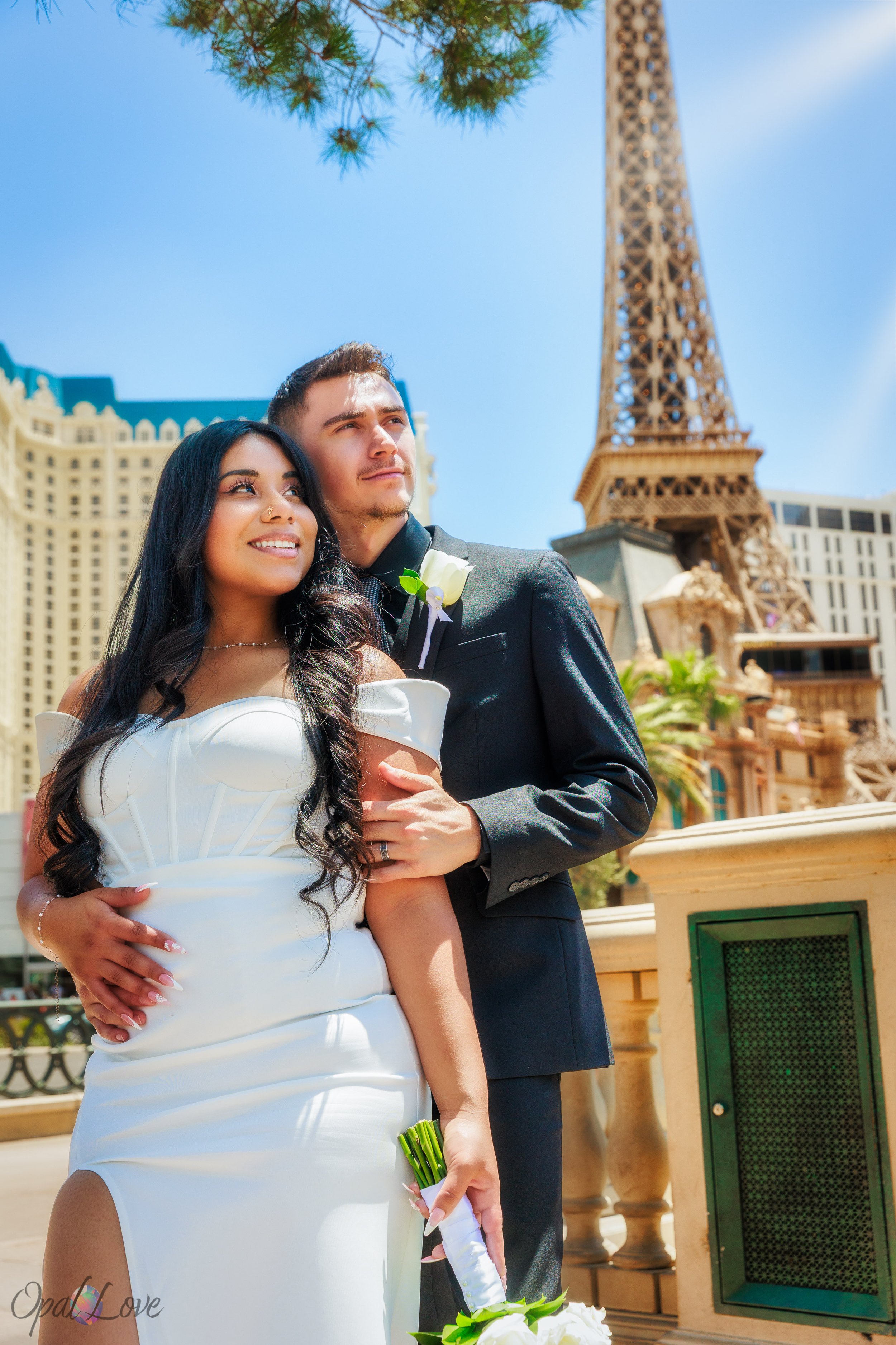 Las Vegas Elopement with a Garden Ceremony