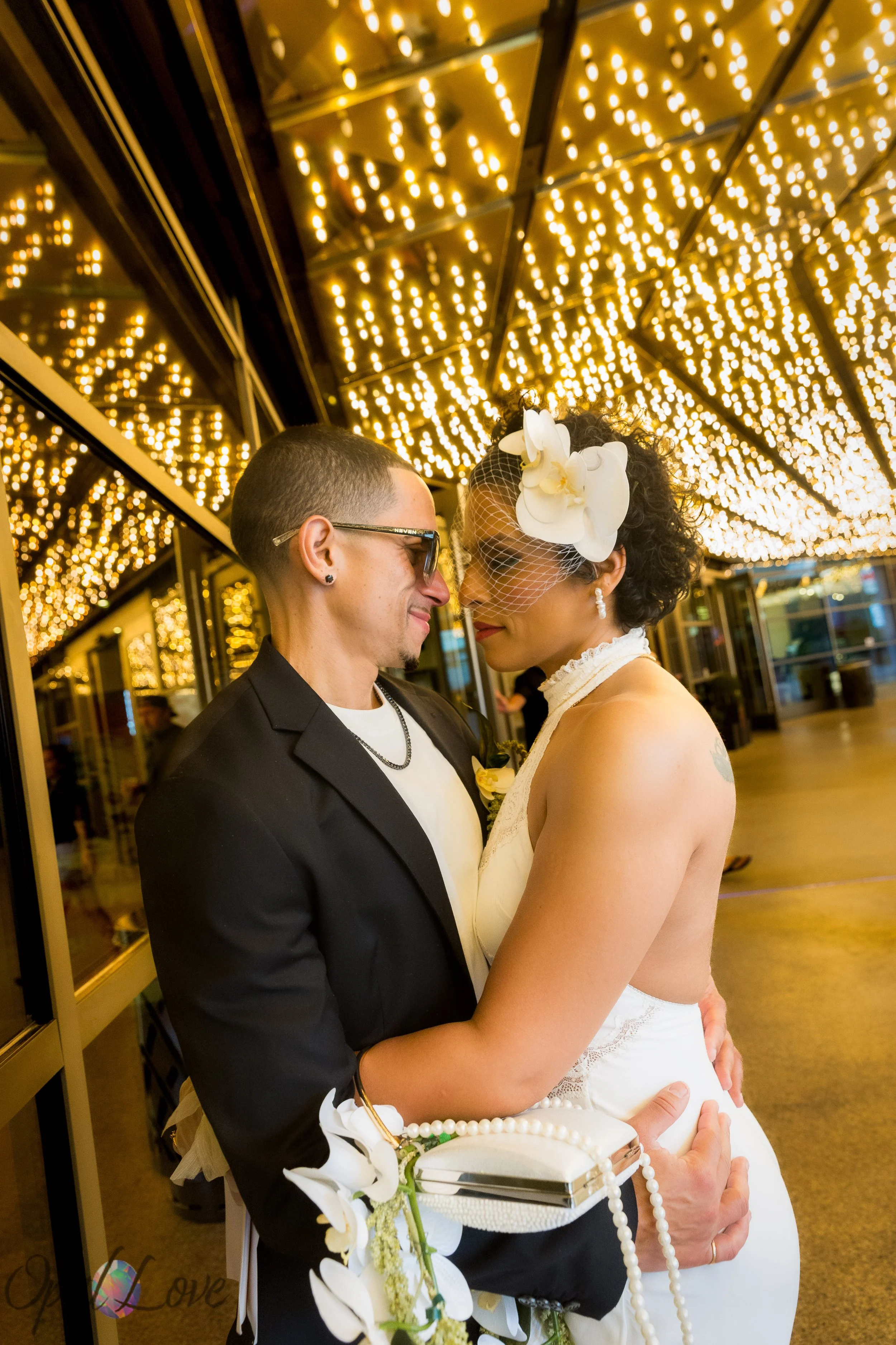 Fremont Street Elopement and Little White Chapel Wedding