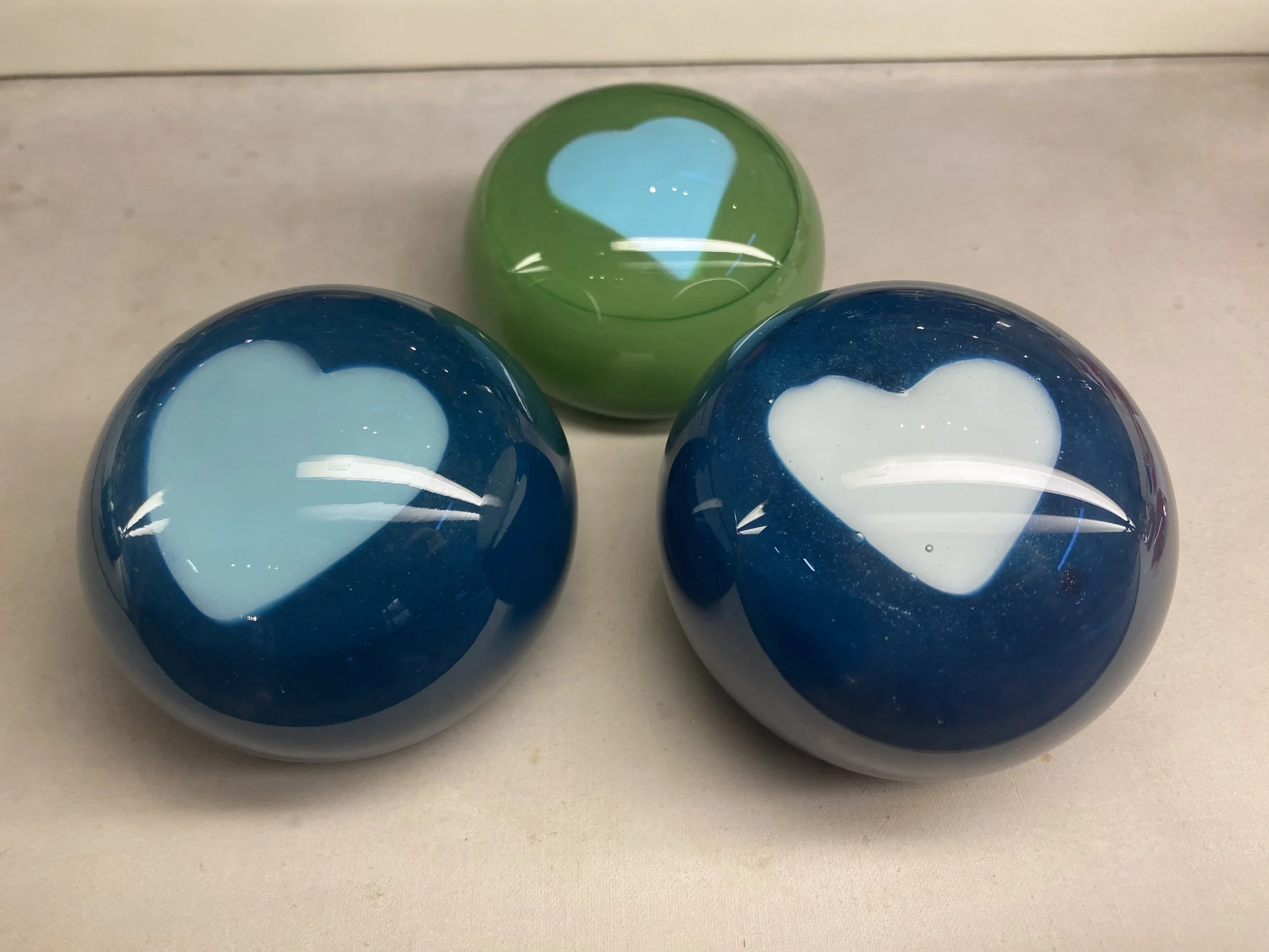 Valentine’s Day Heart Paperweight Workshop