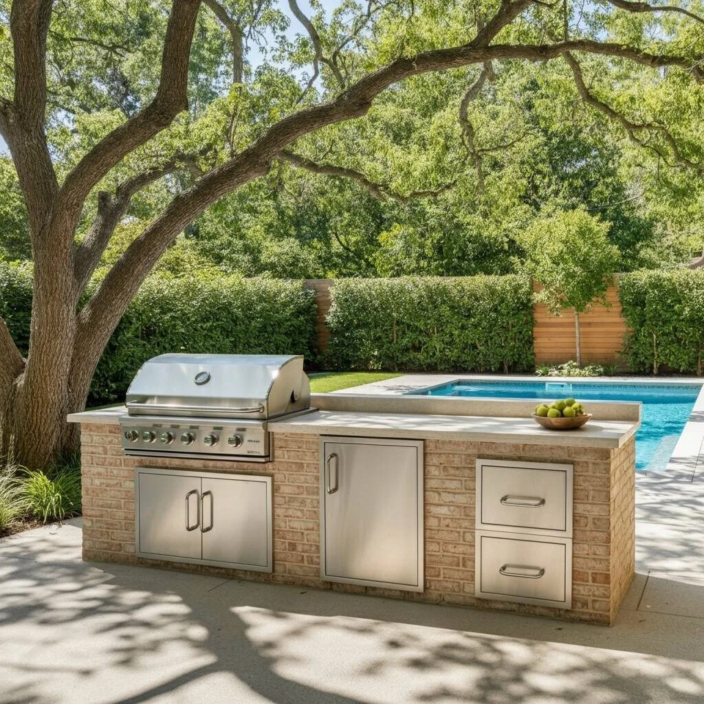 Outdoor kitchen design