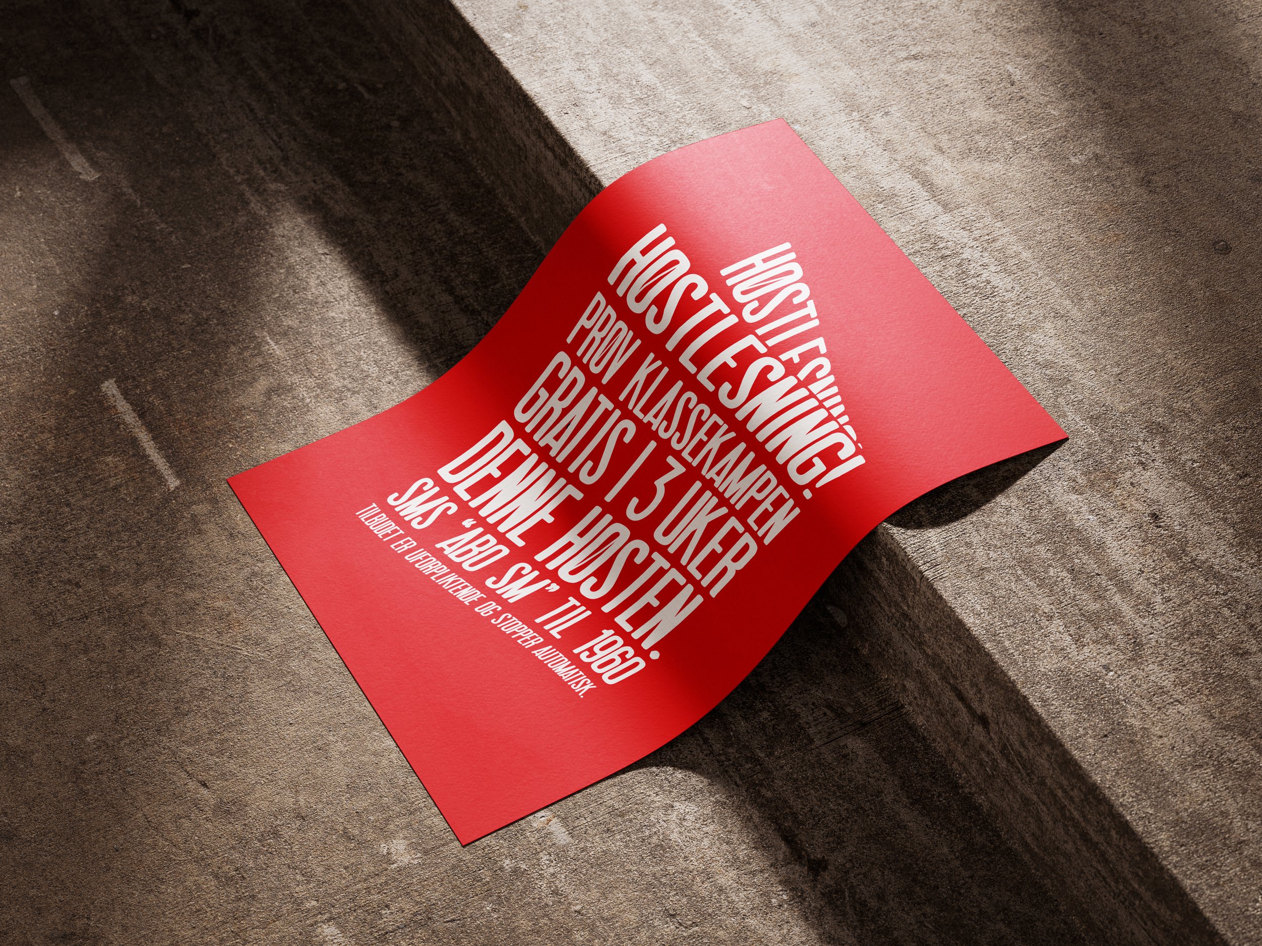 Campaign for newspaper Klassekampen
