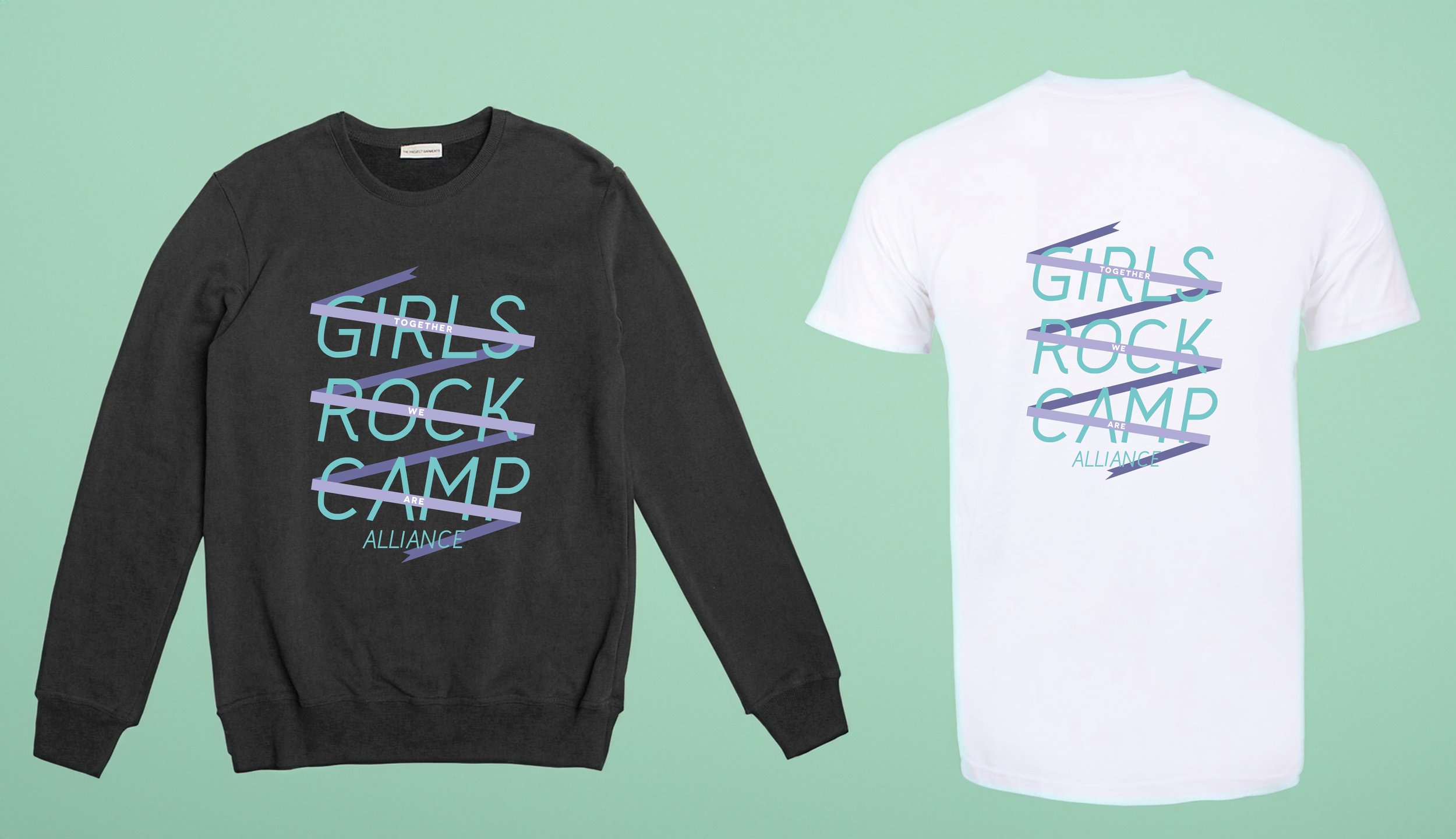 Conference logo for Girls Rock Camp Alliance