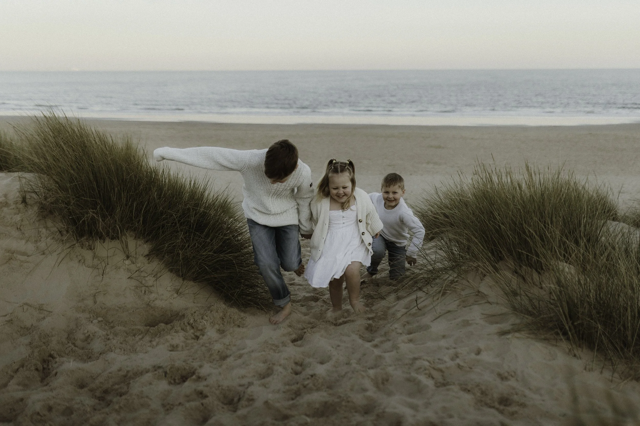 Dorset beach family photography 