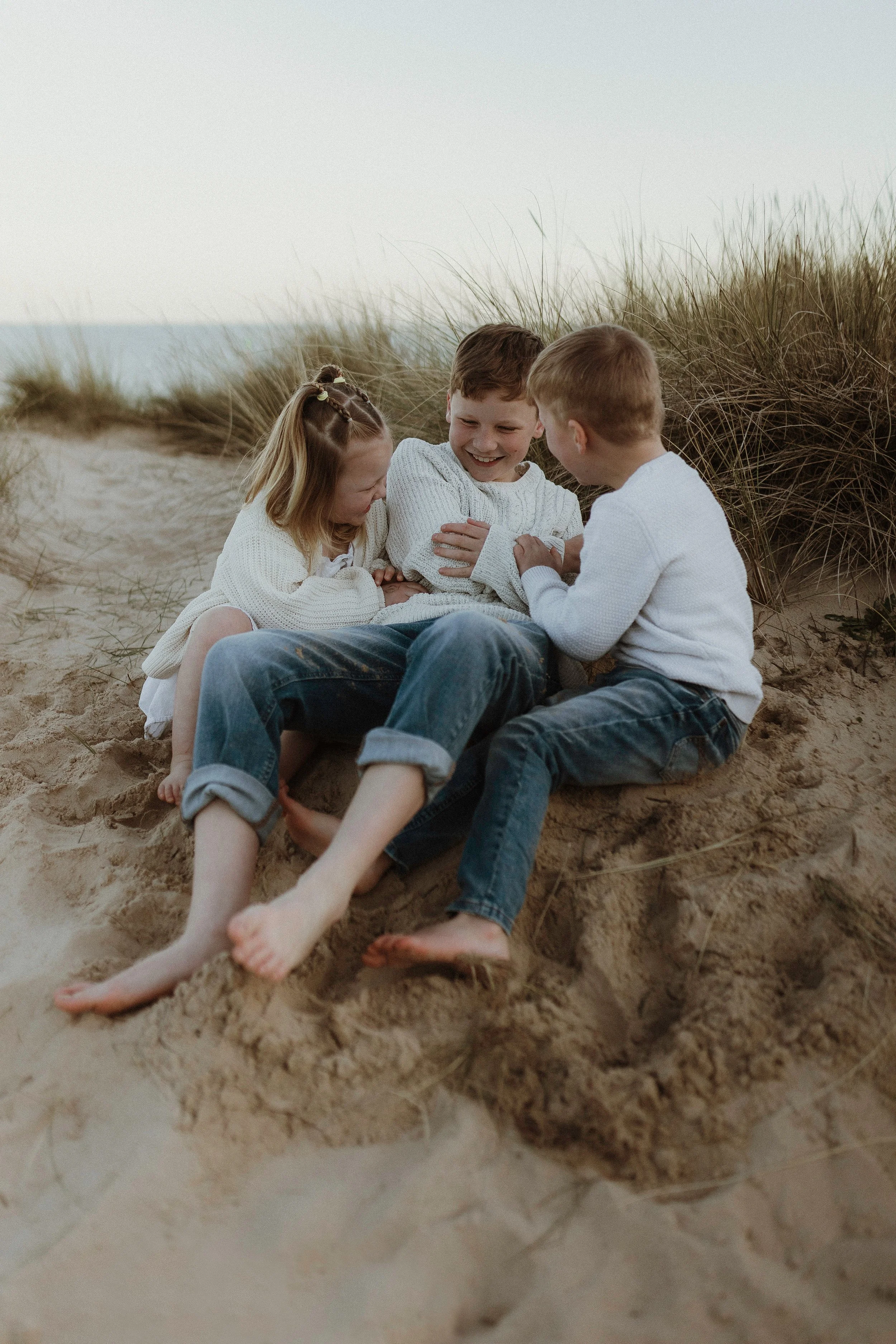 Dorset beach family photographer 