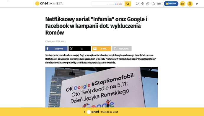 Media o kampanii #STOPROMOFOBII