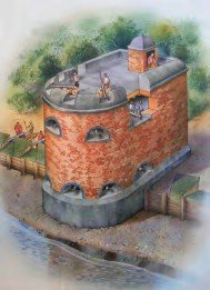 The Tudor Gravesend Blockhouse Restabilised