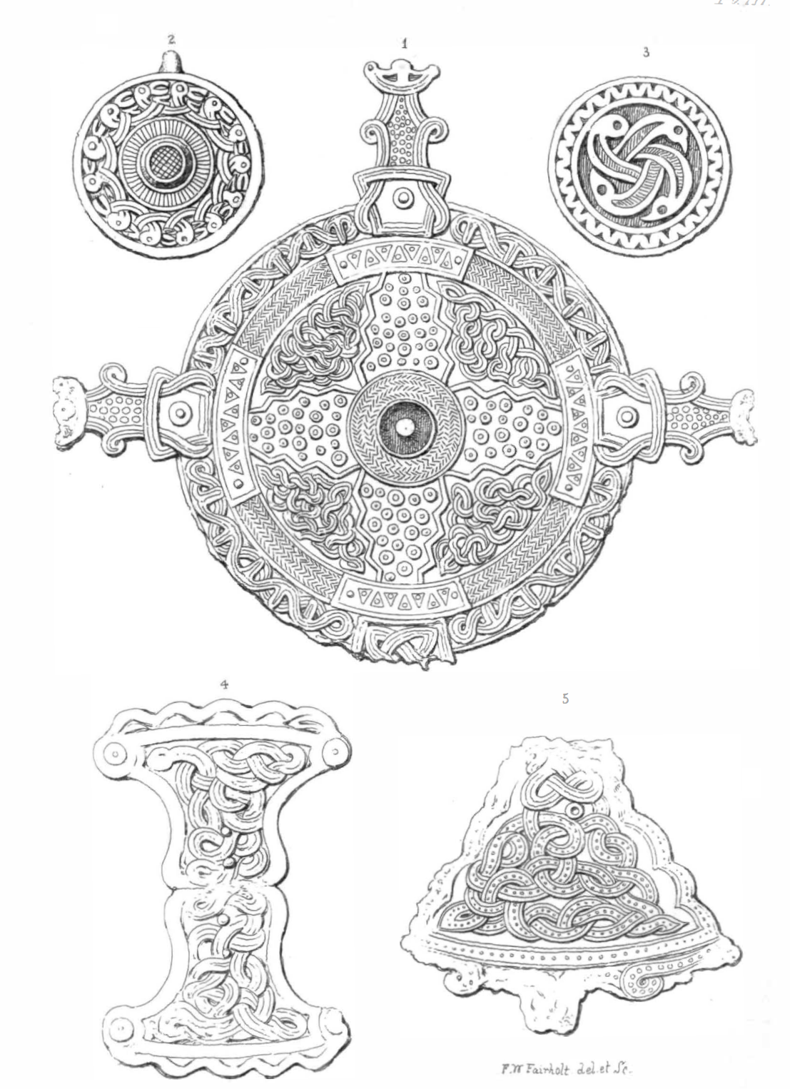 On Anglo-Saxon Remains Recently Discovered at Faversham, at Wye and Westwell in Kent