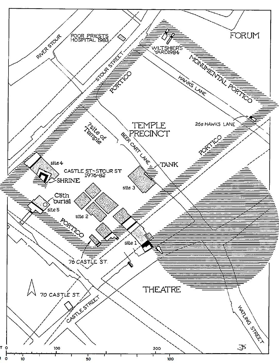 Interim report on work carried out in 1991 by the Canterbury Archaeological Trust