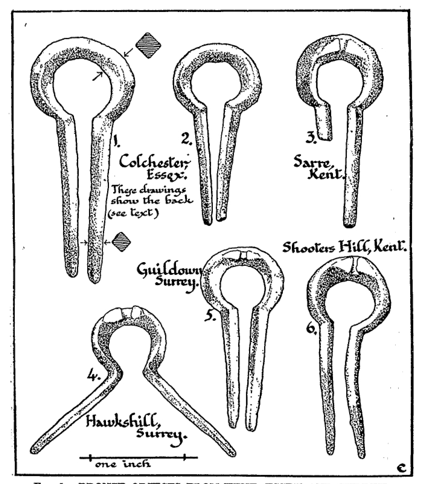 Notes on Bronze Objects from Shooters Hill Kent and Elsewhere and the Antiquity of Jews Harps