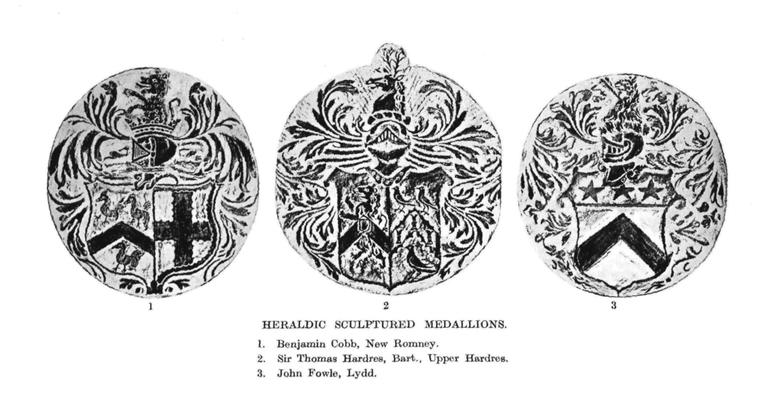 Heraldic Ledger Stones