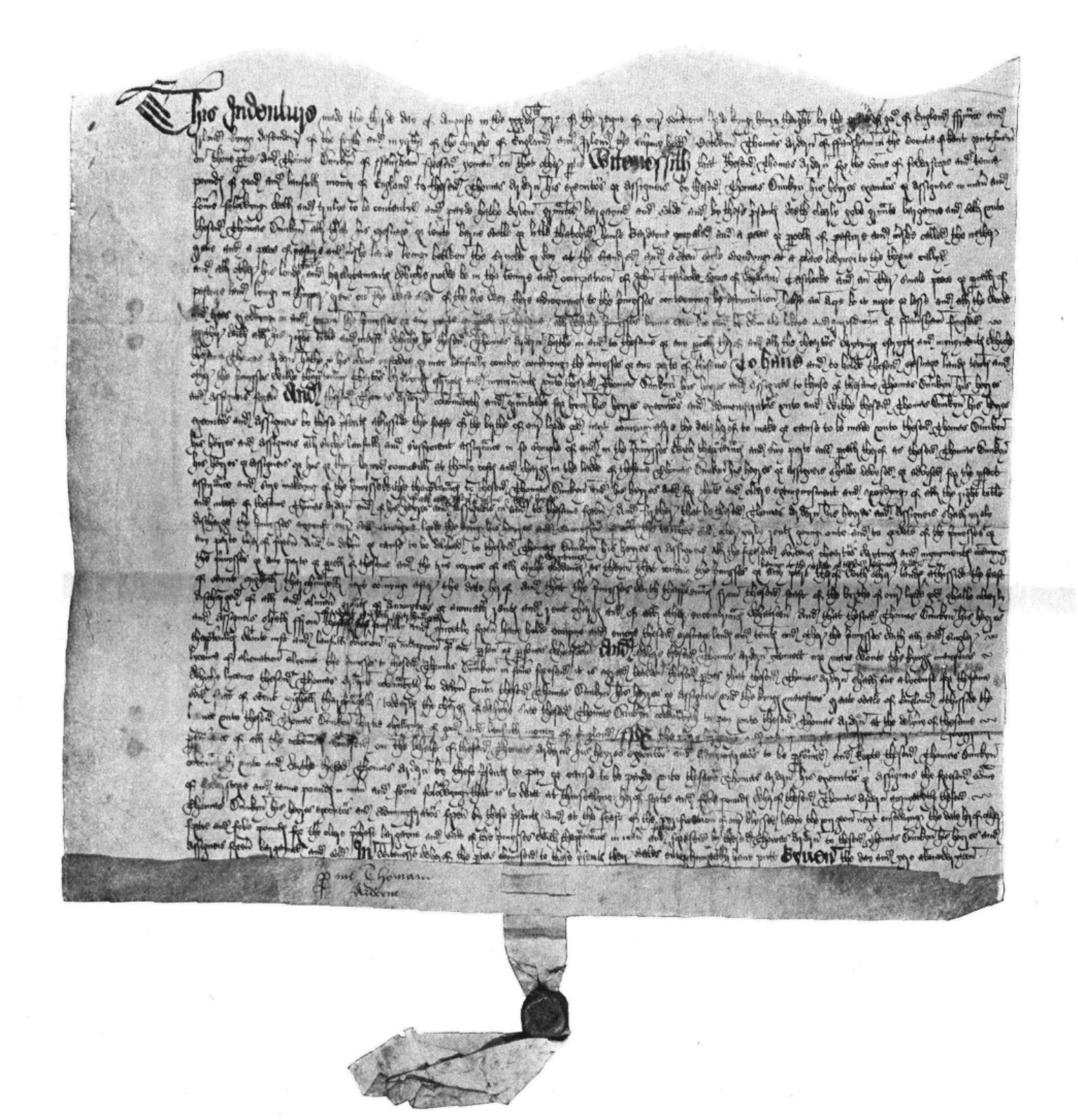 Arden of Faversham. Appendix I.-Text of the Indenture of 3 August 1545, Appendix 11.-Topographical Note