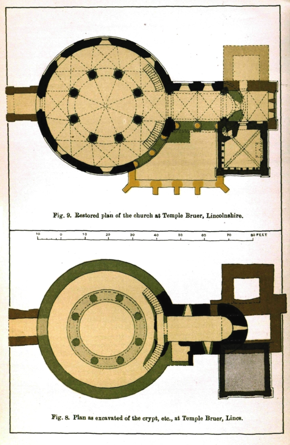Round Naved Churches in England and their connection with the Orders of the Temple and of the Hospital of St John of Jerusalem