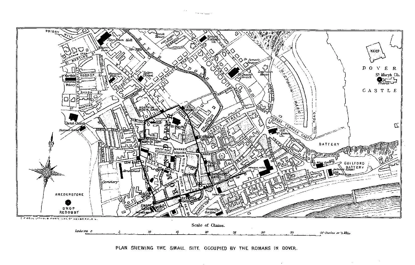 Vestiges of Roman Dover