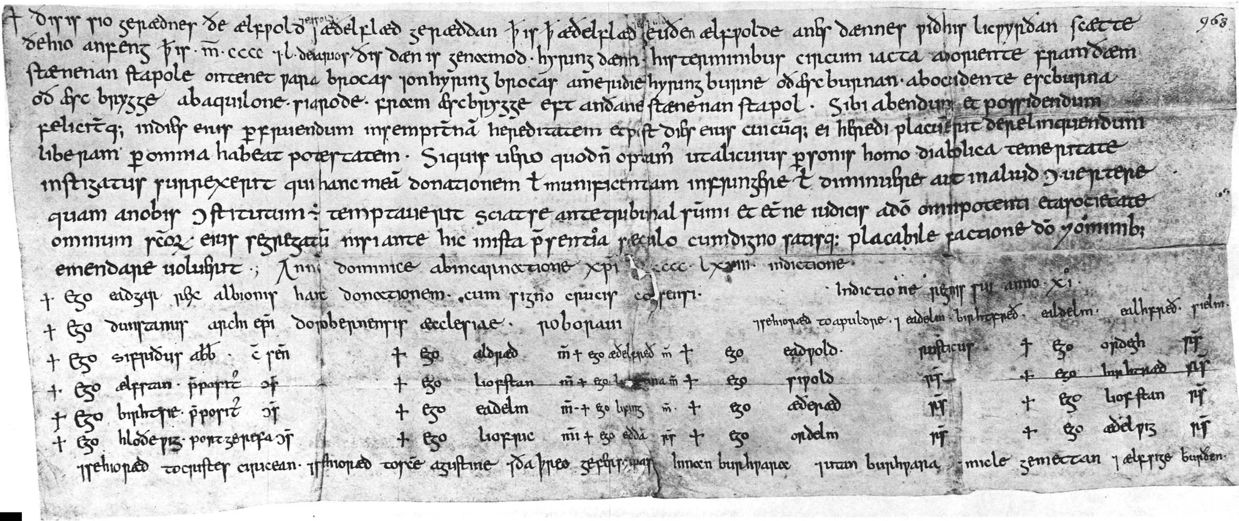 Saxon Records of Tenterden