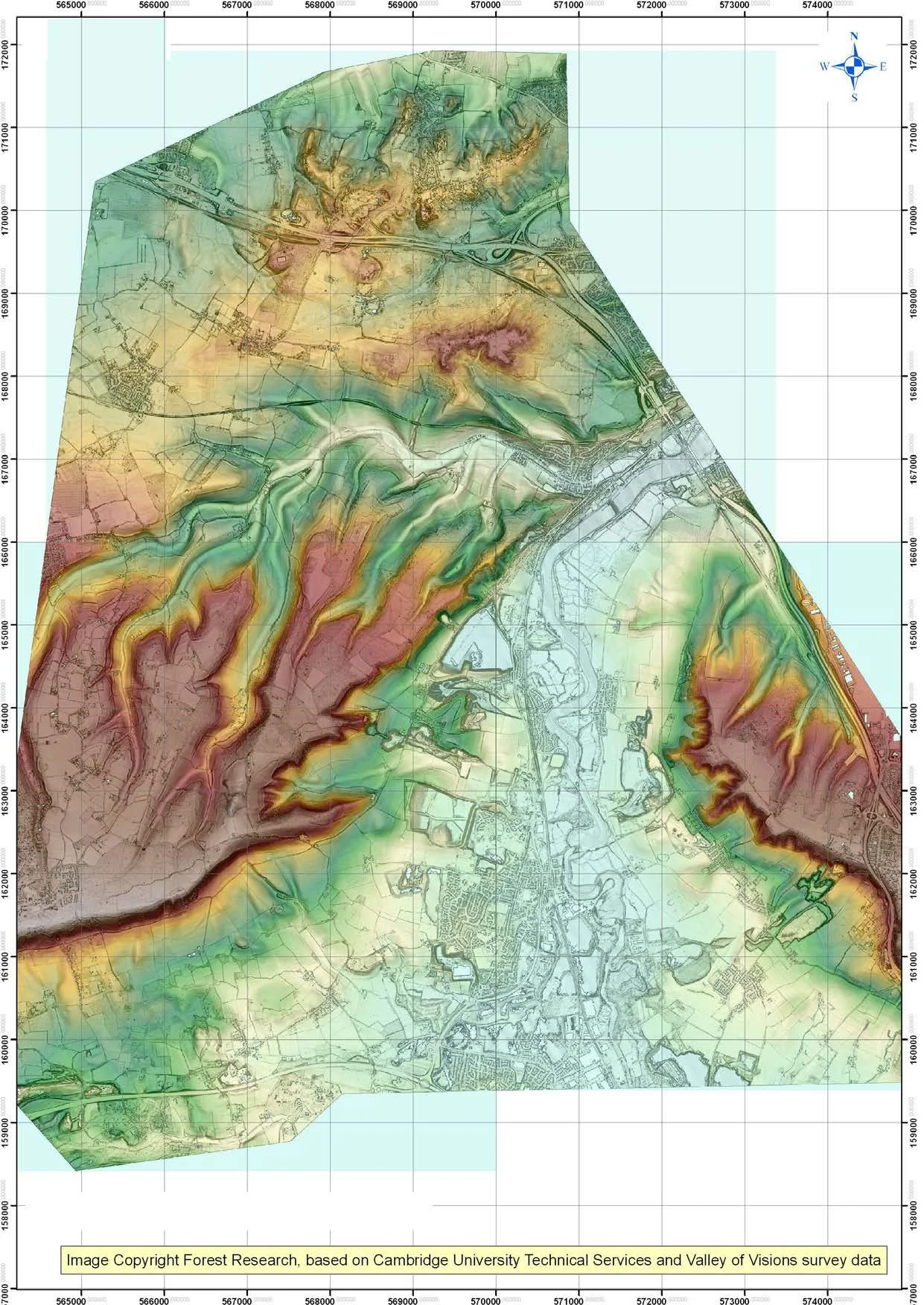 LiDAR Mapping the Medway Gap