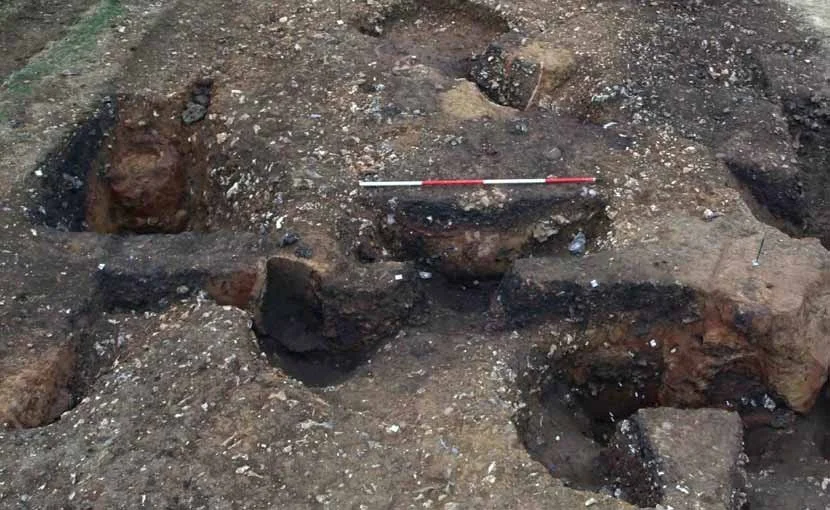 Late Iron Age iron smelting works found near Stockbury