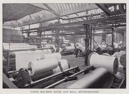 M317611 Paper Machine Room Old Mill Sittingbourne.jpg