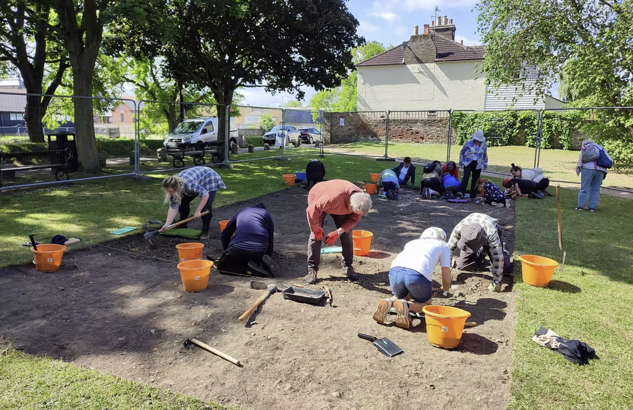 Faversham Front Brents Community Excavation 2025
