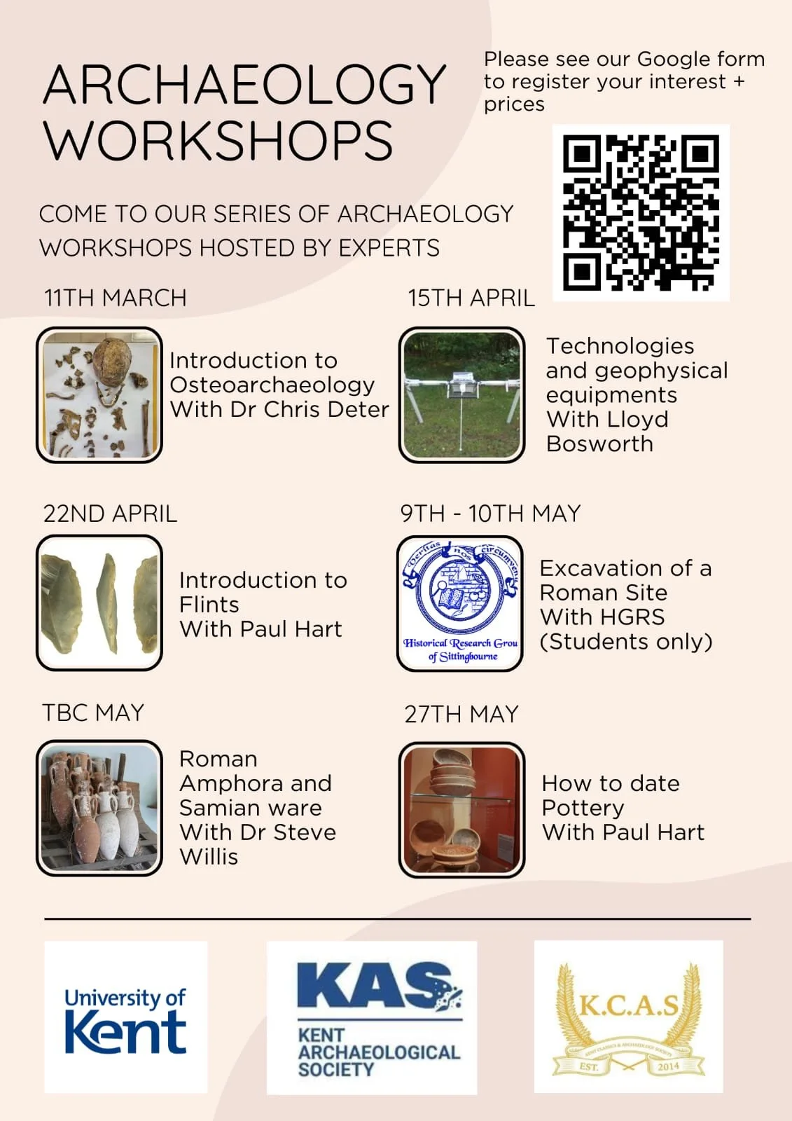 Archaeology Workshops