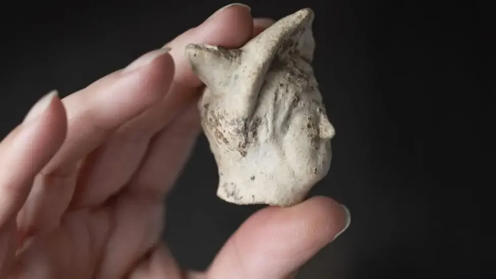 Smallhythe Place: Rare Roman head of Mercury found during dig