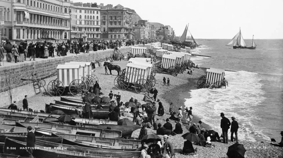 Historical photographs on display in new hub