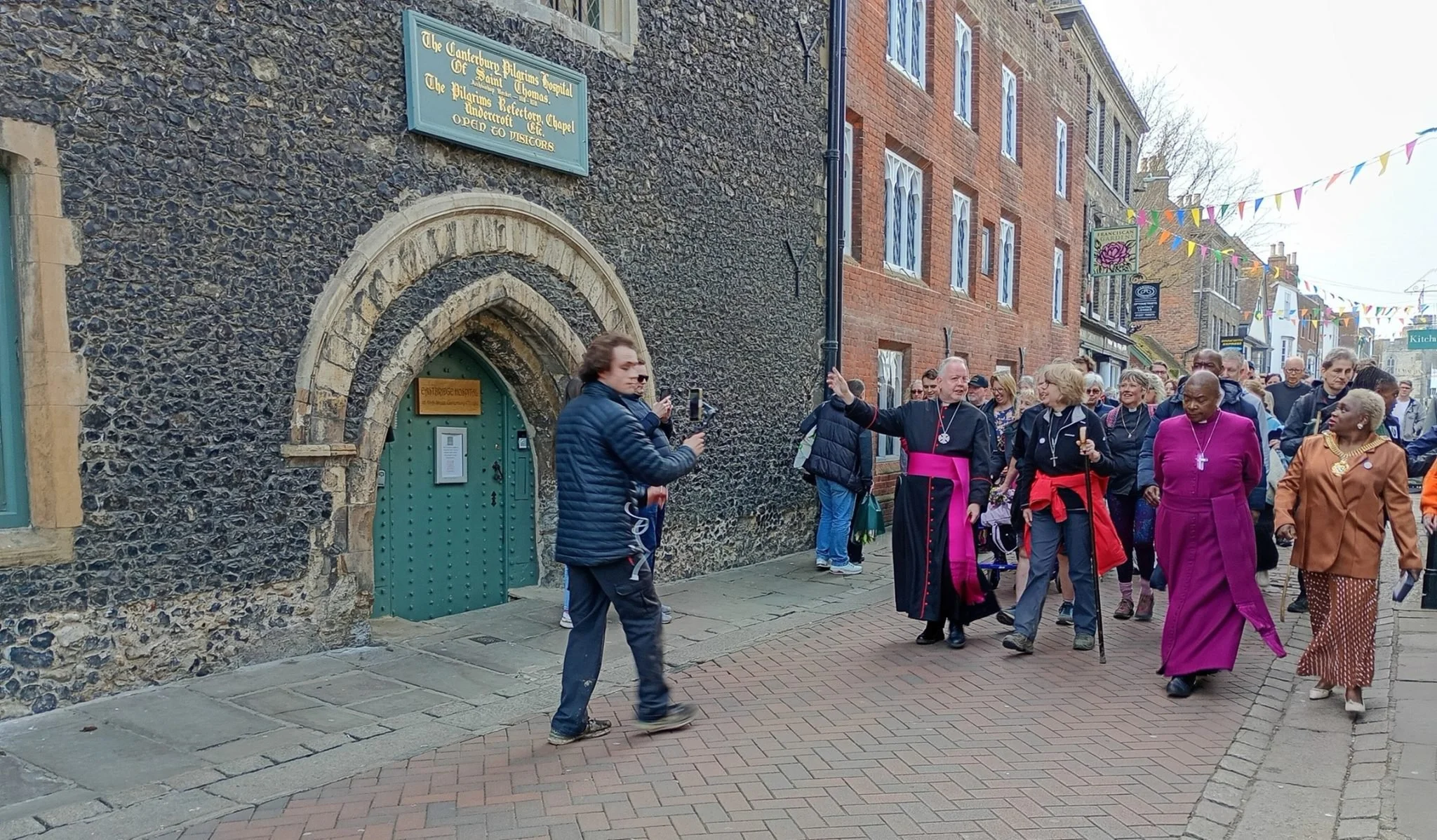 Thinking pilgrimage – Canterbury, Eastbridge and Maison Dieu, Dover