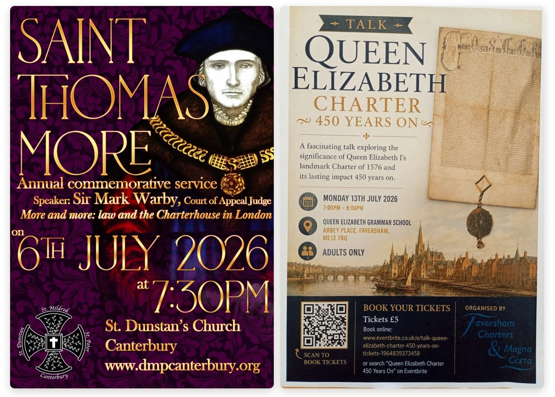 Lewes and Canterbury – more fascinating history