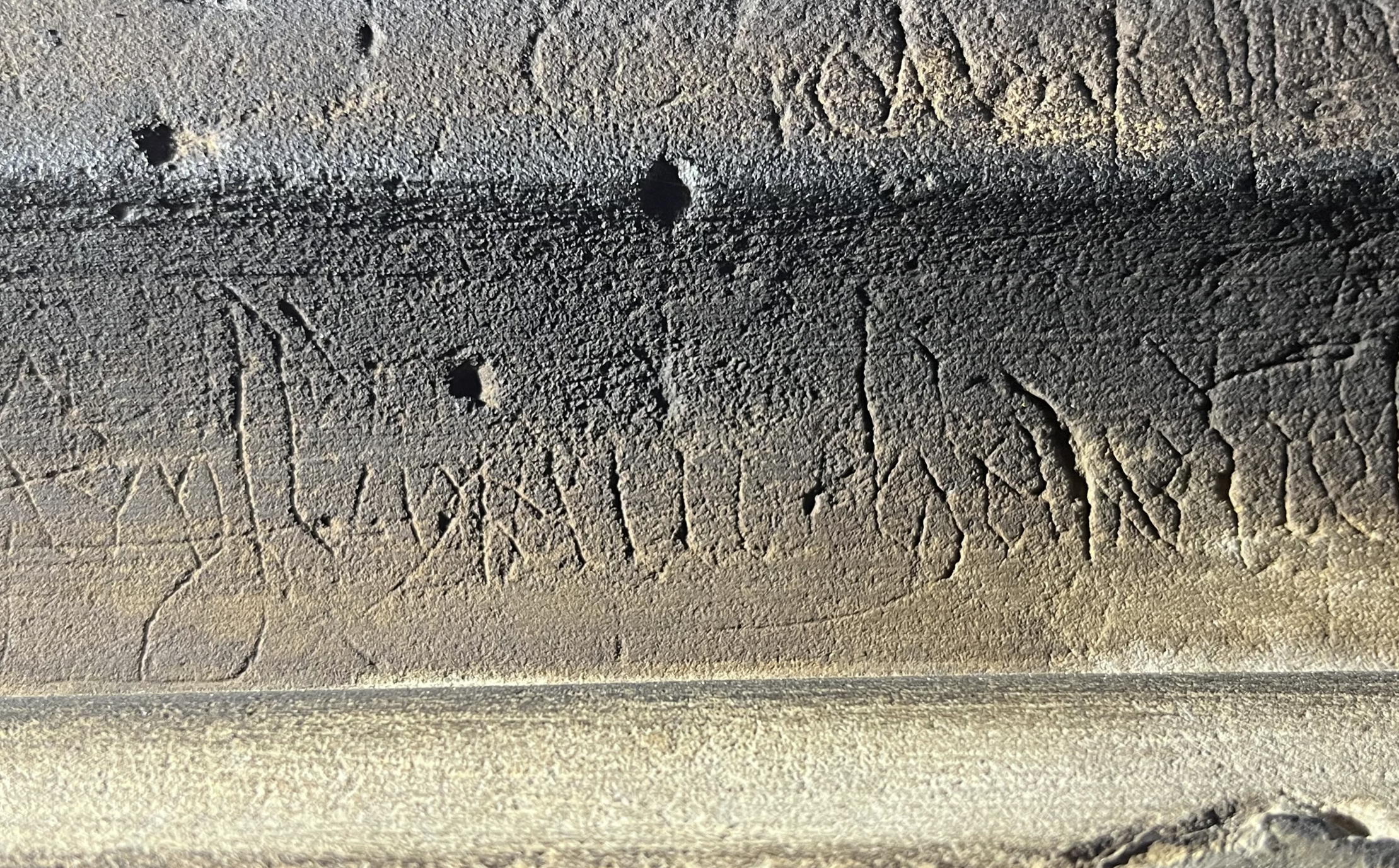 Historic Graffiti Survey at Stoneacre