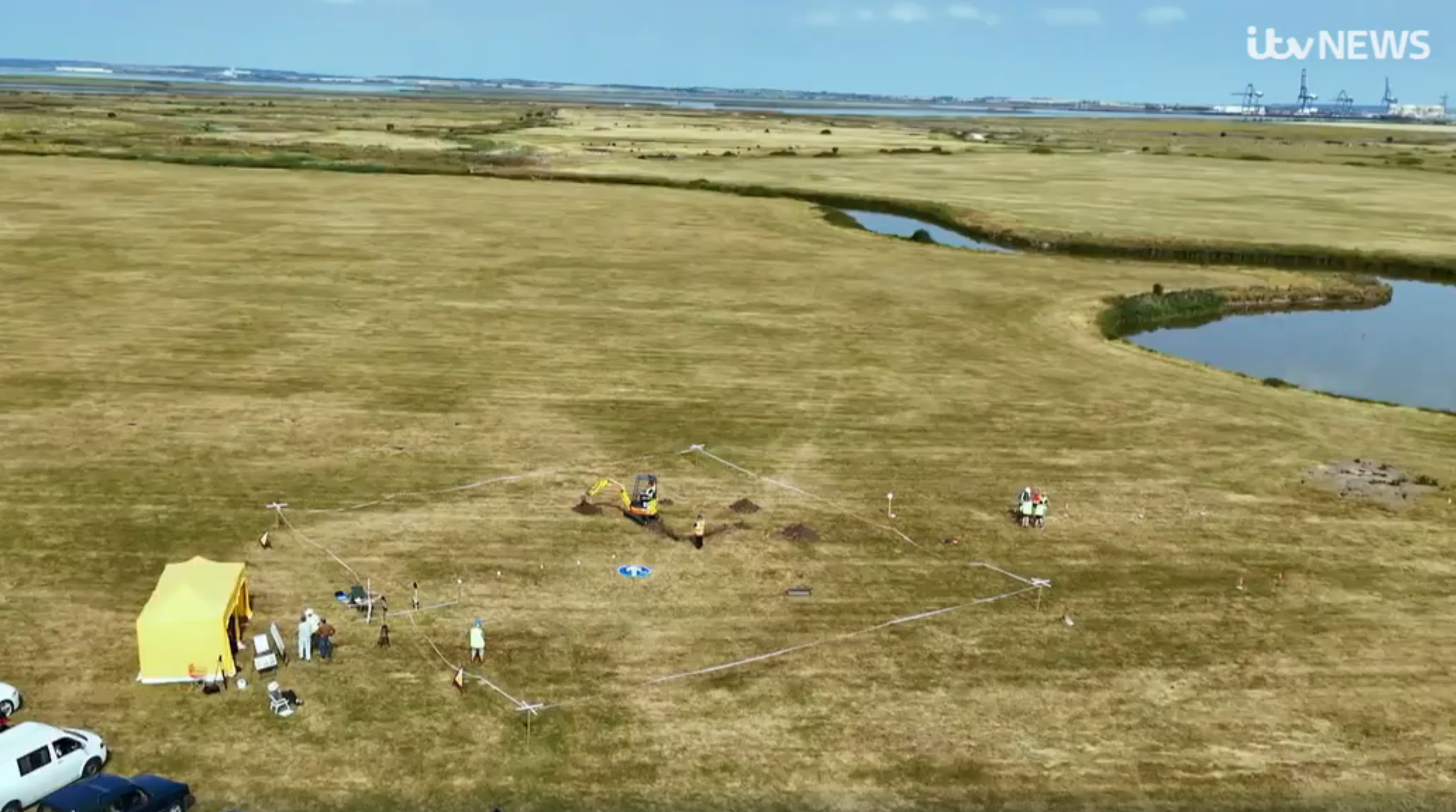 Archeologists uncover how highly skilled manoeuvre brought down flying bomb in Kent during WW2