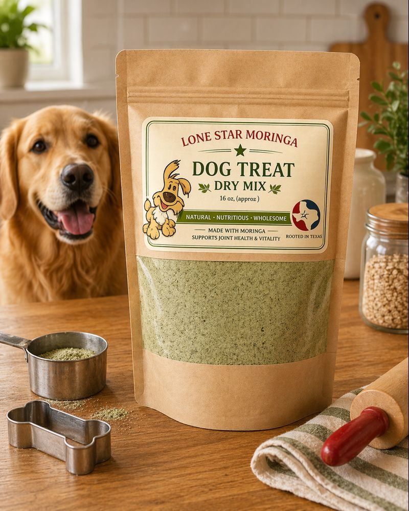 Lone Star Moringa DIY Dog Treat Dry Mix