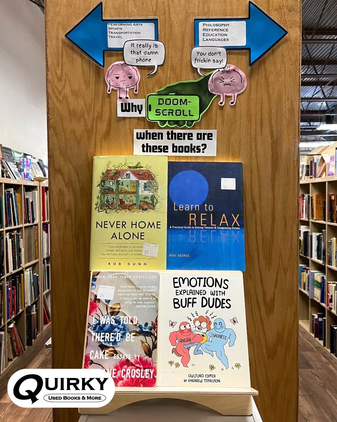 Need an escape from doom scrolling? Get sucked into these short form content options that you can hold in your hands📖 From short stories, essays, fact books, and short introductions to topics, find something to seek your teeth into!
#books #stopdoom