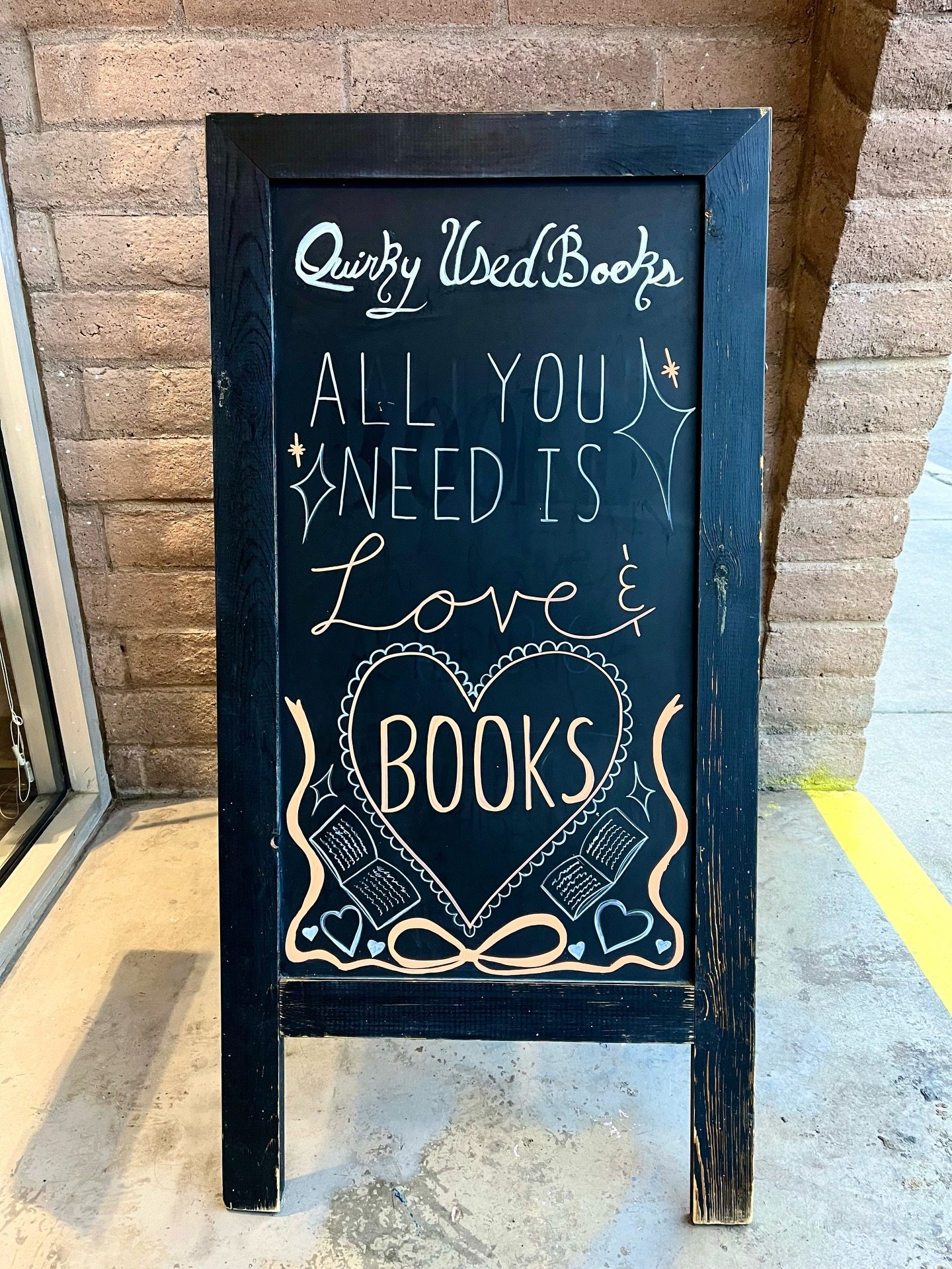 All you need is love &hellip; &amp; books! Happy Valentine&rsquo;s Day❤️📖📚

#valentines #bookstore #supportlocal #abq