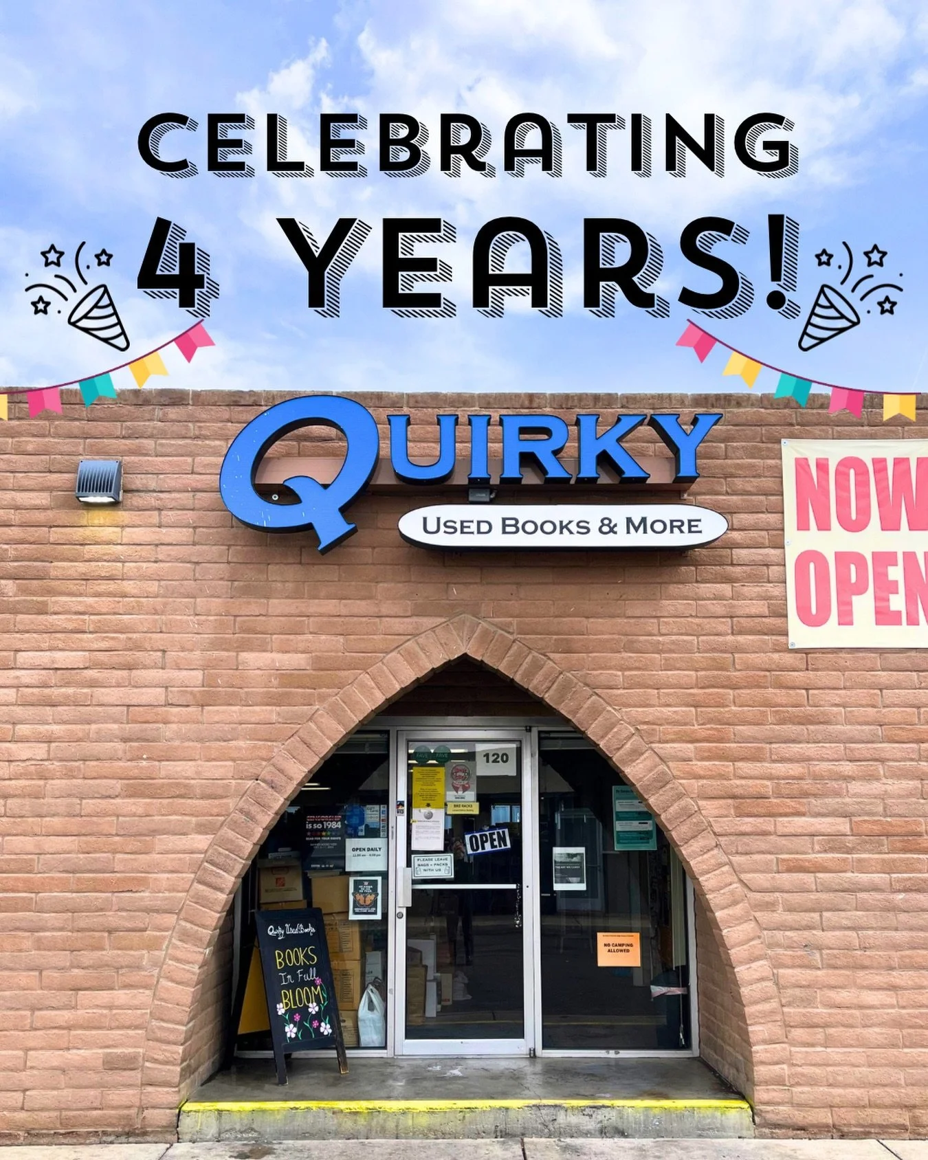 We have officially been in existence for 4 years! Thank you to everyone who&rsquo;s supported us throughout the years. We couldn&rsquo;t have done it without you💖📖