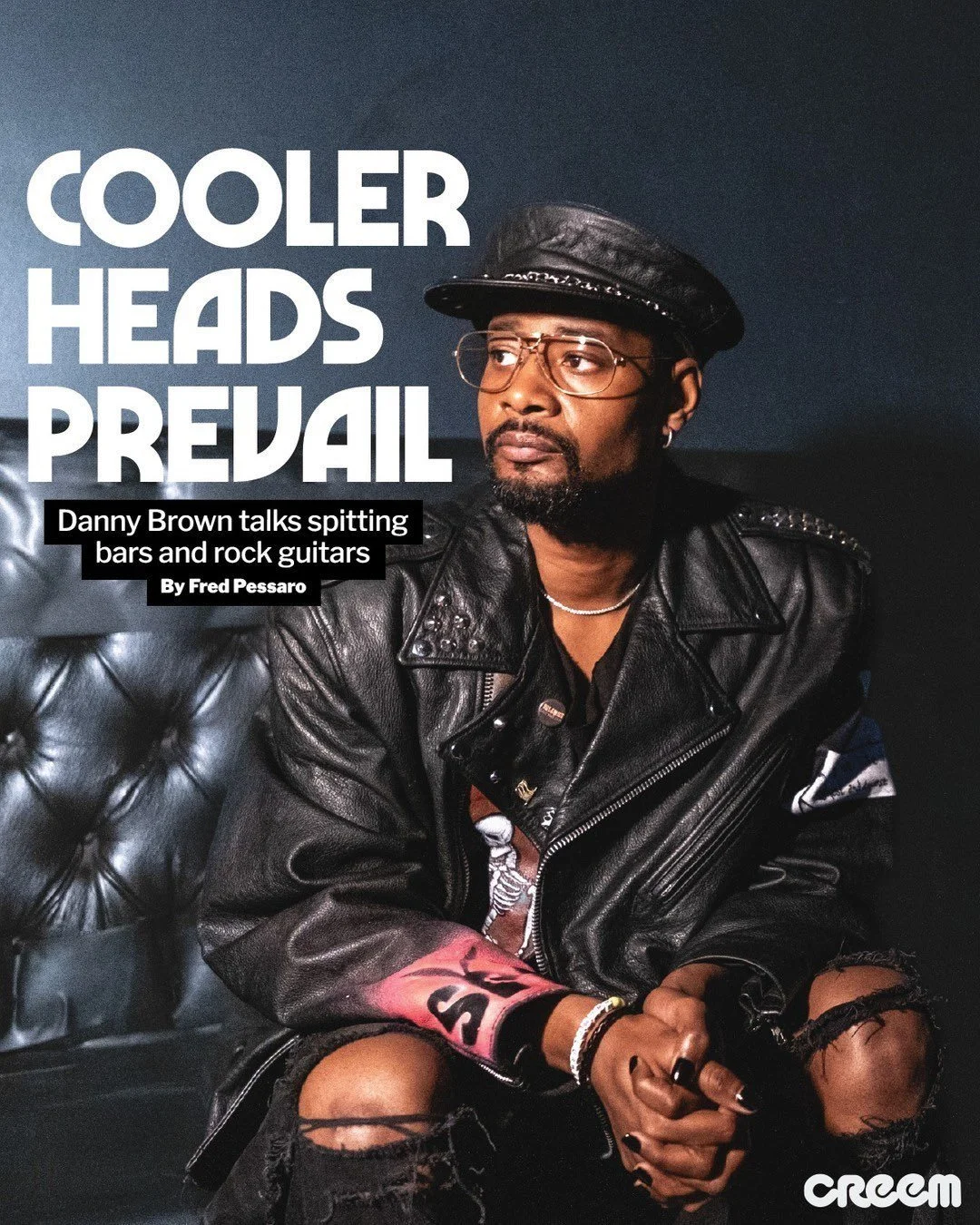 Danny Brown in CREEM Magazine