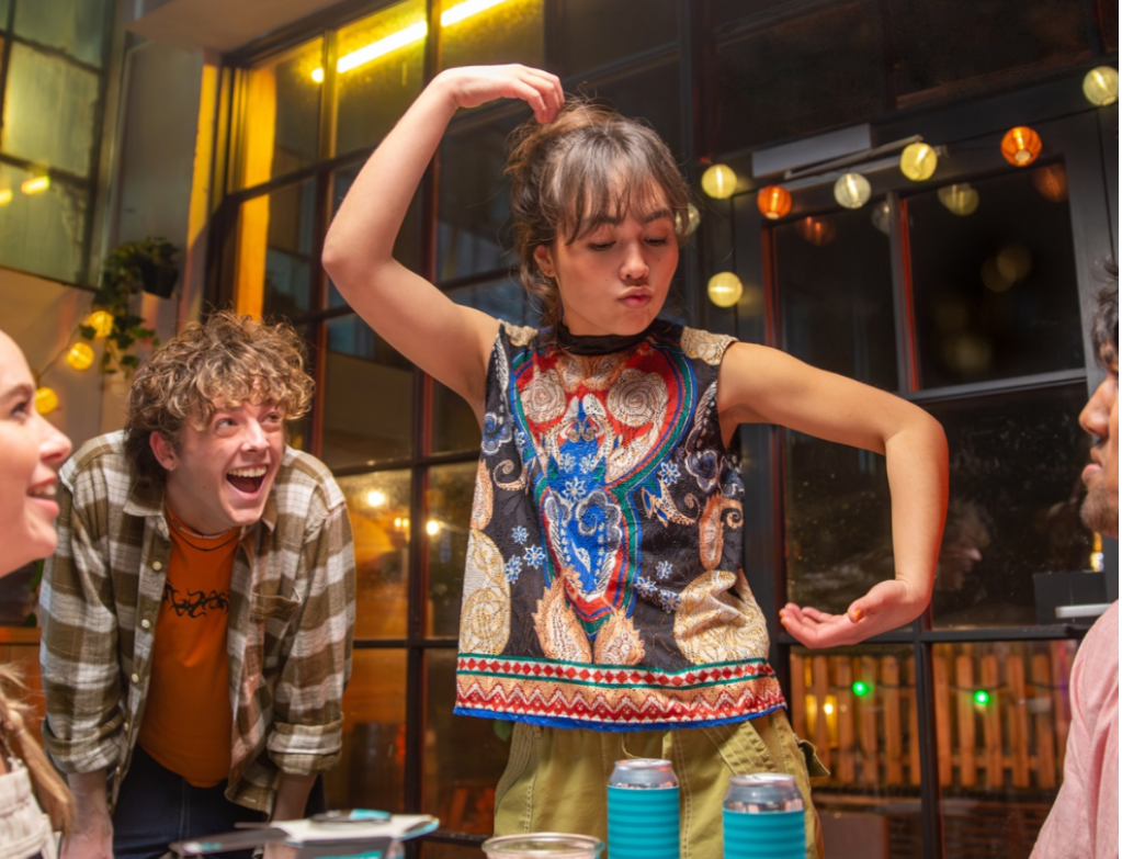 Lifestyle brand photography used in a brand identity project by Allie Marie Design for a family focused board game company