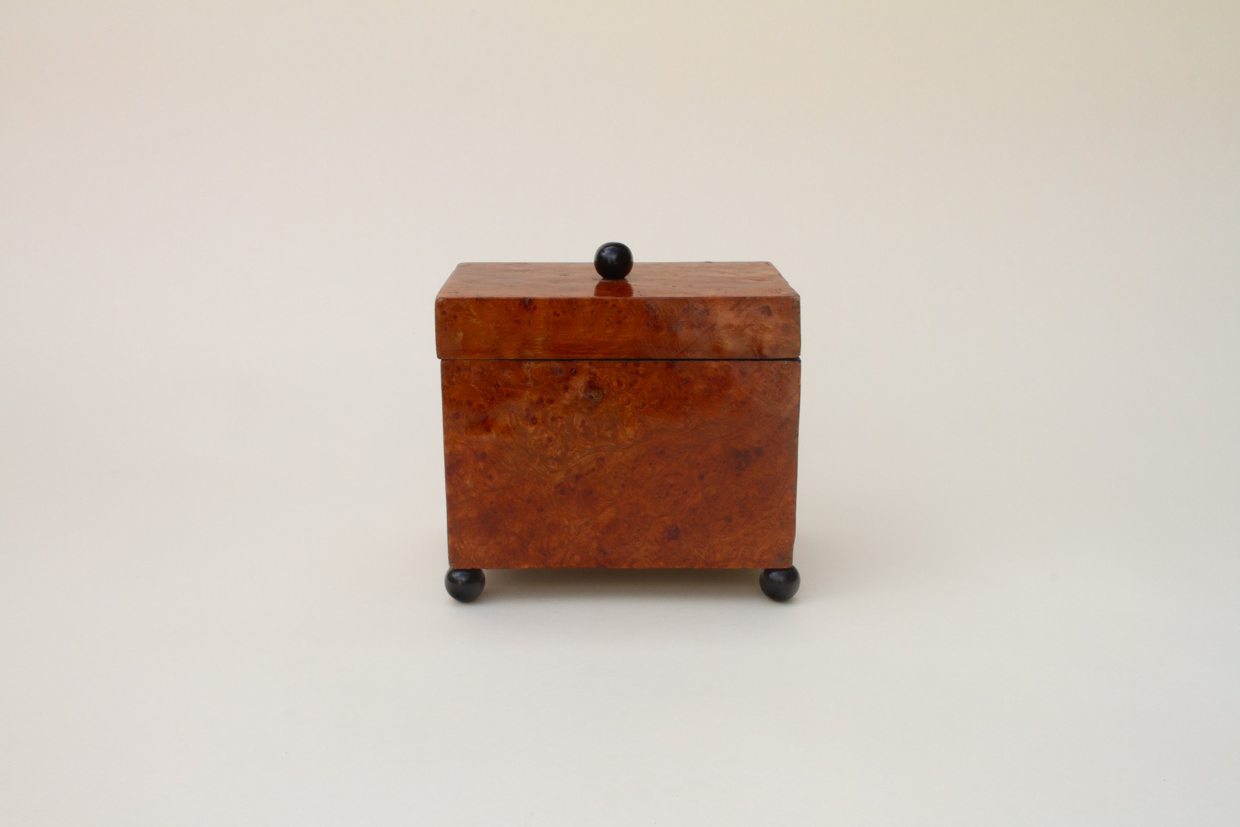 Italian Antique Burl Box