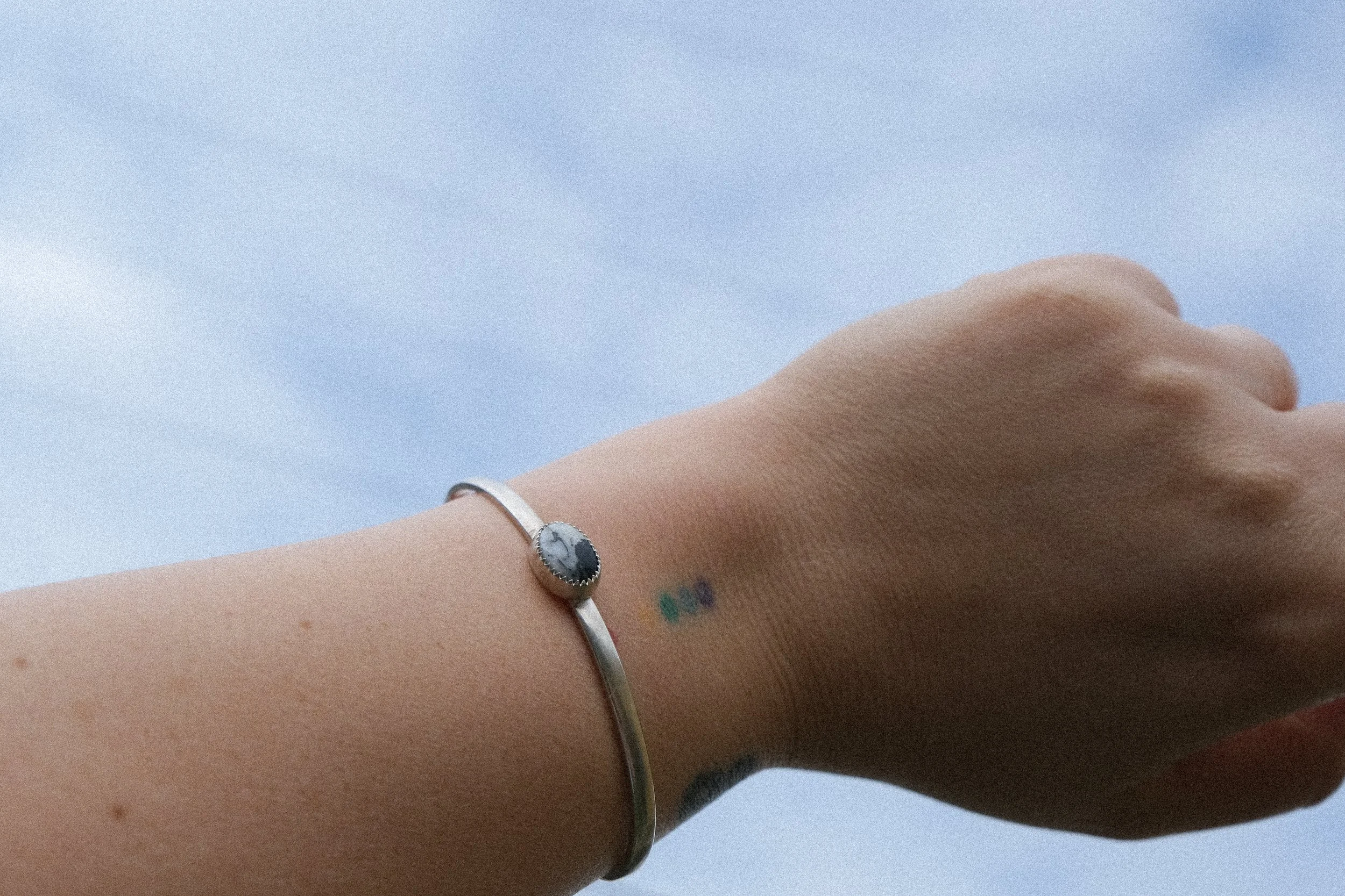 Cuff #3 White Buffalo