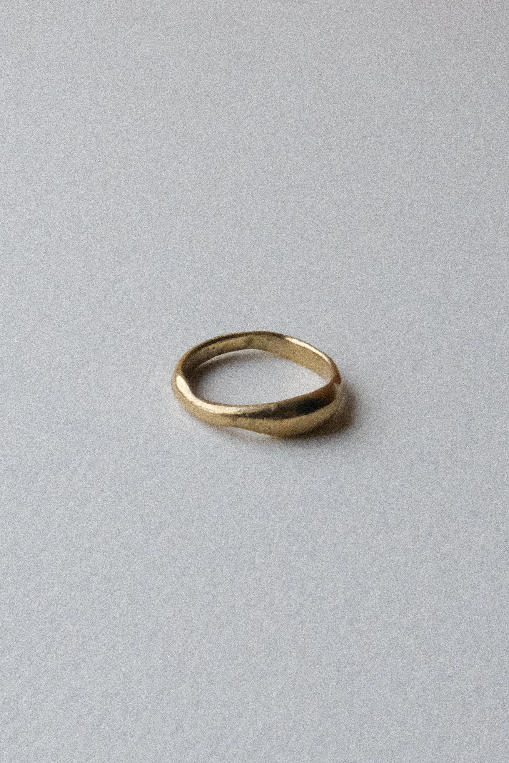 Meandering Bronze Ring size 6.5