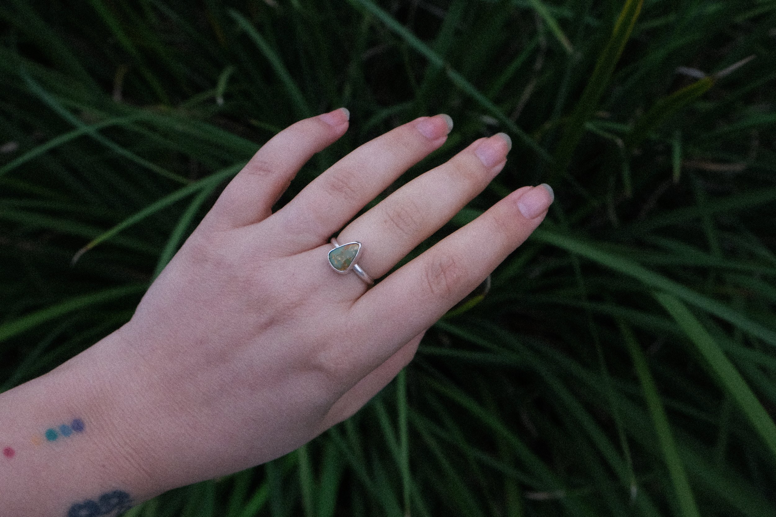 Royston Turquoise size 6.5