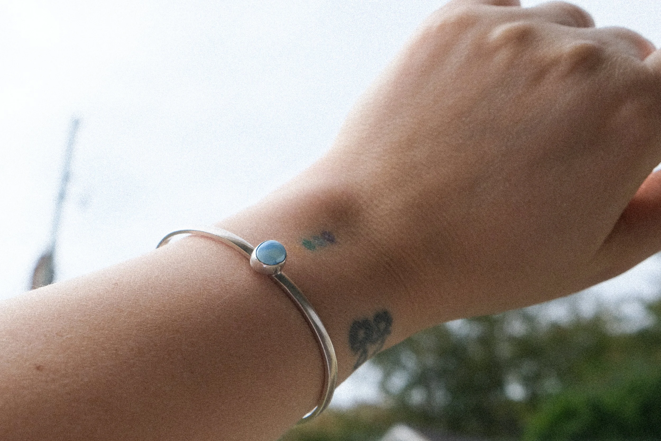 Cuff #1 Golden Hill Turquoise