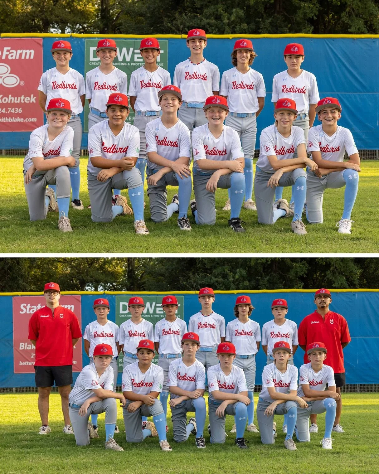 We are proud to introduce the team that inspired the Redbirds expansion to include a 13u team (and 14u team in the future). This tight knit team has grown together over the years and was not ready to part ways at the end of last season. This 13u team