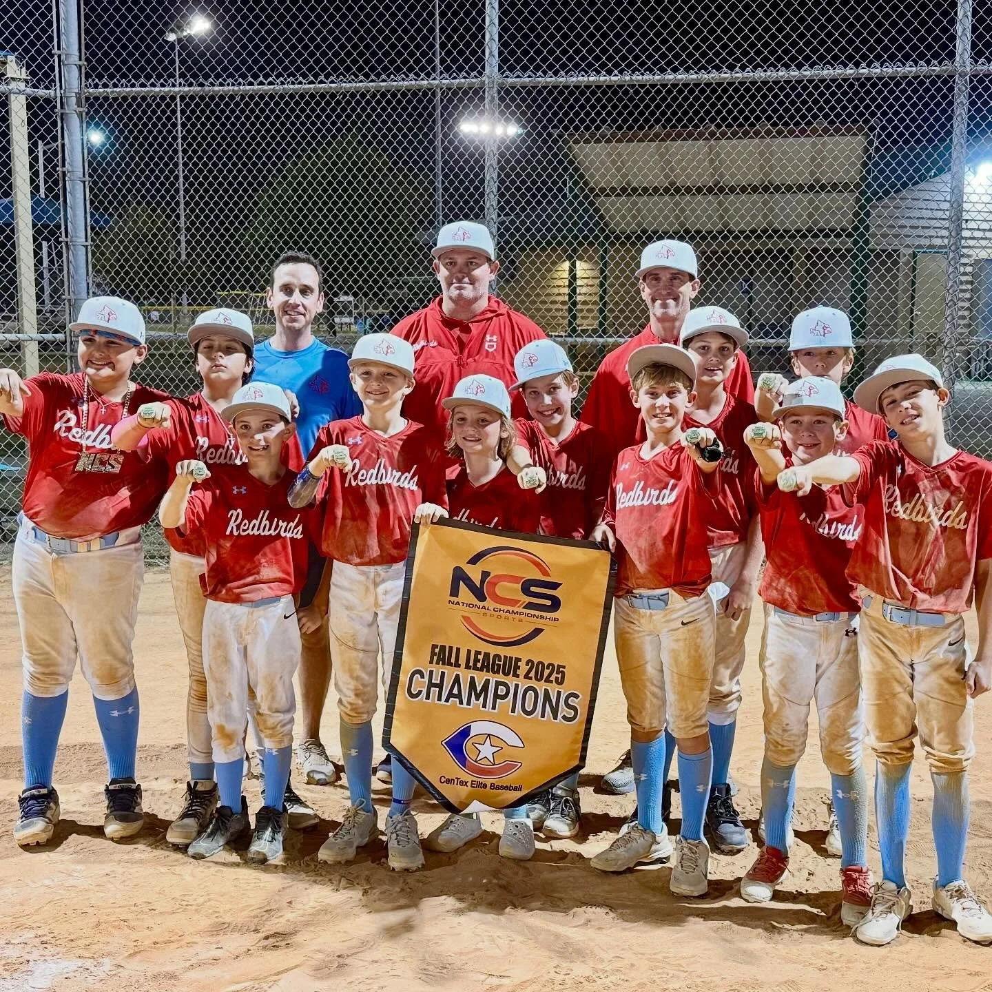 CONGRATULATIONS to 11u Redbirds - 2025 NCS End of Season Tournament CHAMPIONS! Way to go Redbirds!