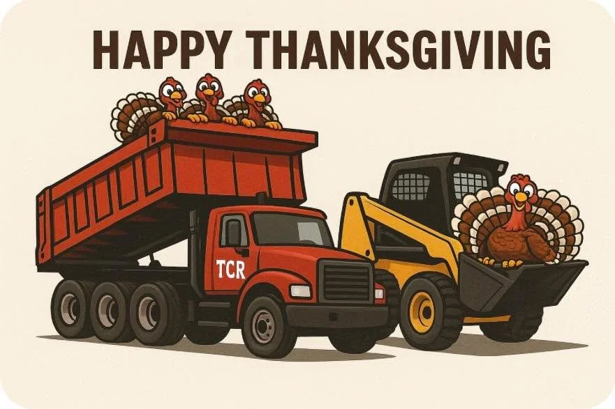 Happy Thanksgiving from our crew to yours! 🦃🫶🏻
#happythanksgiving #thanksgiving #football #family #turkeyday #TheConcreteRemover #TCRServices