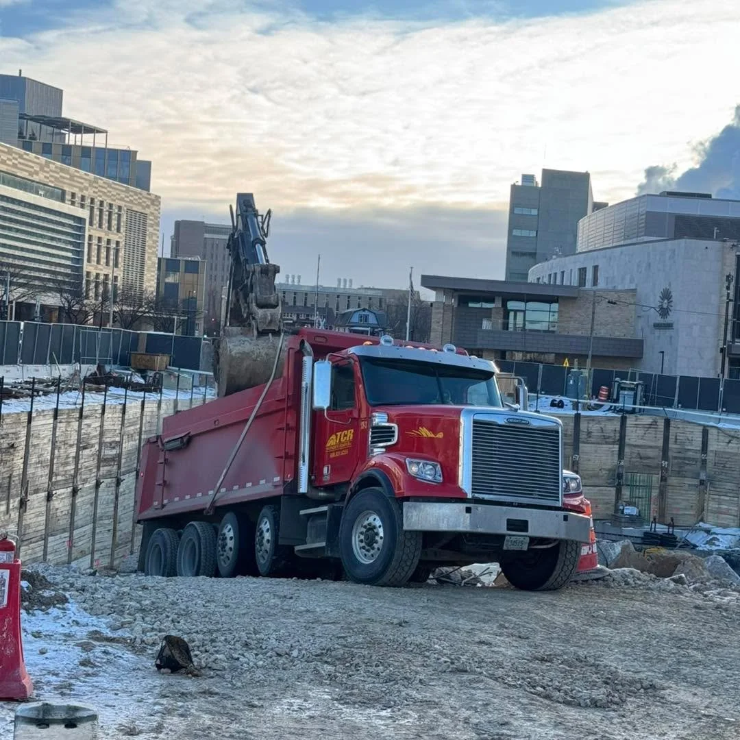 One month closer to spring, and we can&rsquo;t wait to see what the 2026 season has in store! 
Call TCR for an estimate and let&rsquo;s start planning your spring project. 

#egressinstallation #quadaxle #wallcutting #homeaddition #egress #dump #Haul