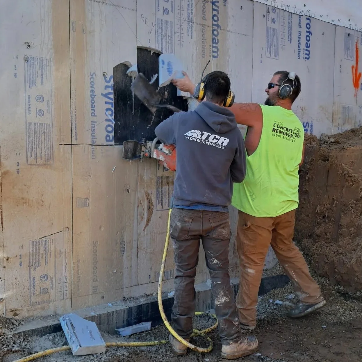 Concrete cutting