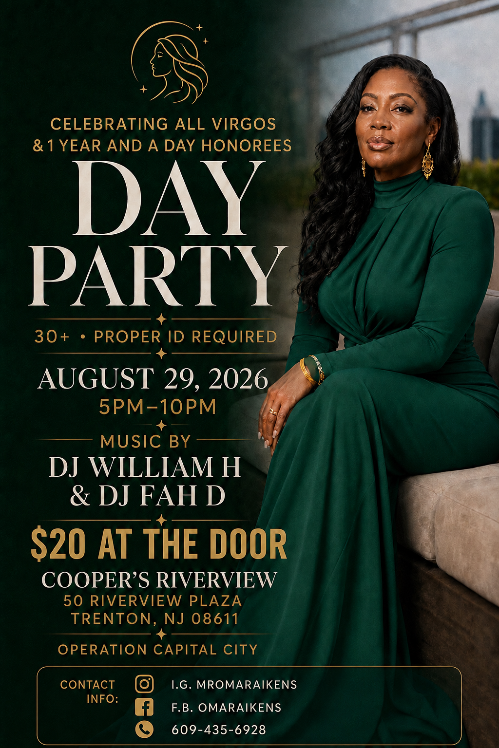 CELEBRATING ALL VIRGOS&amp; 1 YEAR AND A DAY HONOREES DAY PARTY