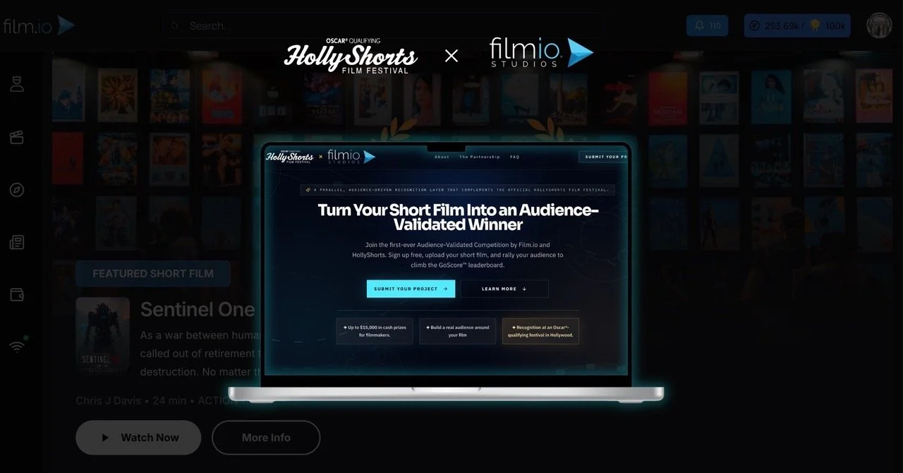 HollyShorts Film Festival and Filmio Studios Launch Audience Short Film Discovery Partnership