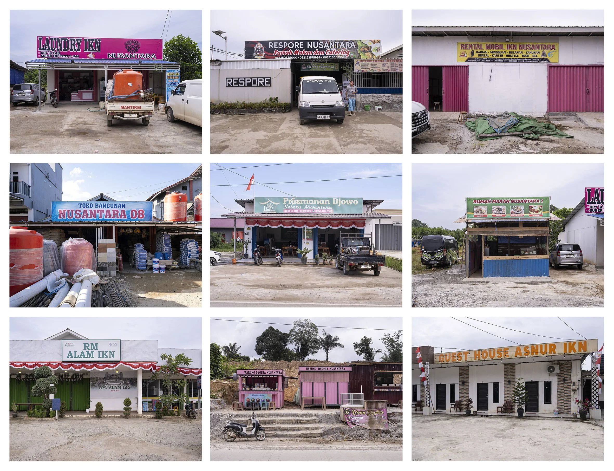 In the surrounding villages, shop owners are naming their businesses after the new capital, hoping to profit financially from the emerging capital. August 27, 2025